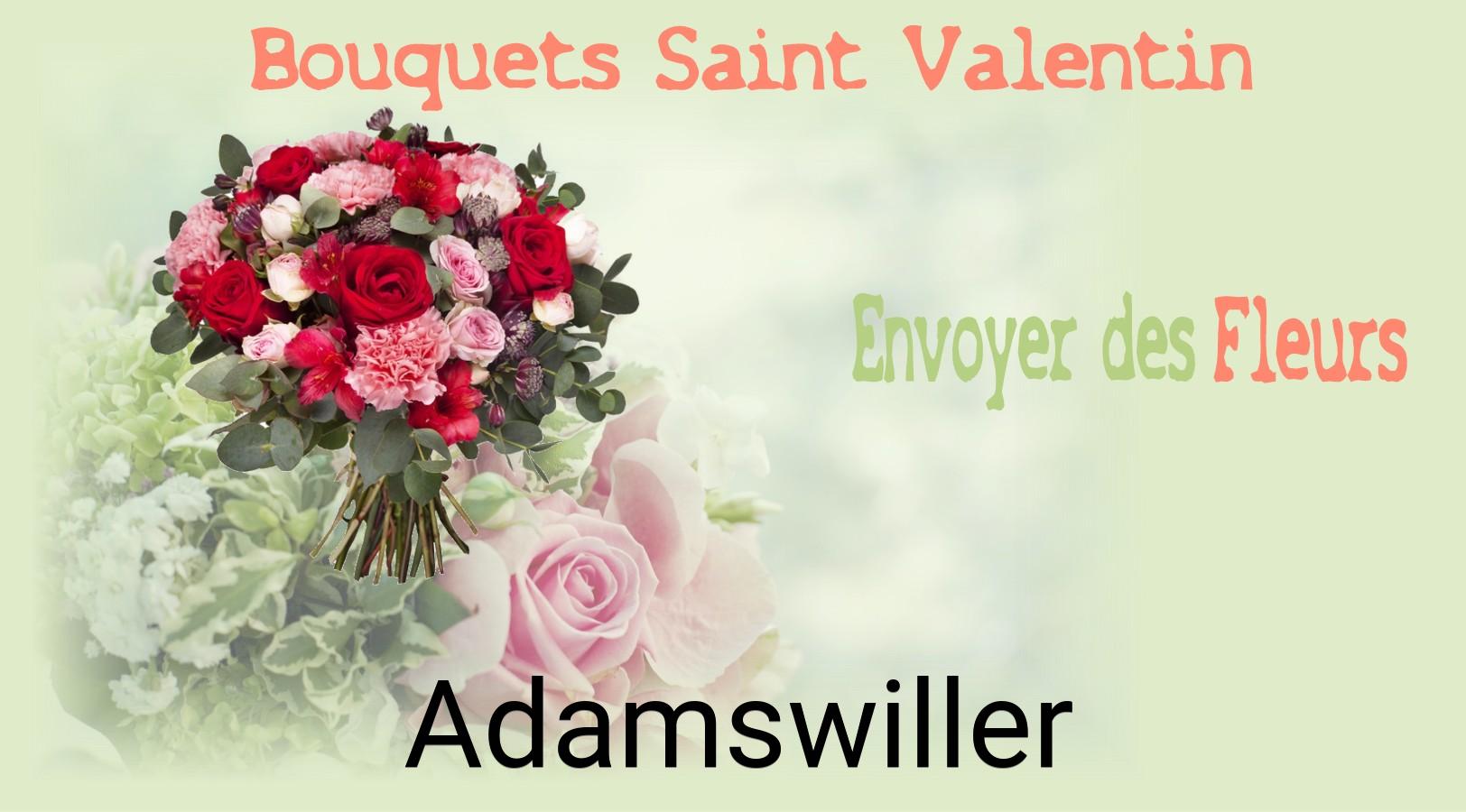 Roses de Saint-Valentin livrées à Adamswiller